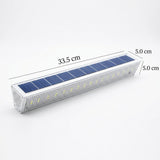 Modern Strip Solar LED Outdoor Wall Light 1-Light Lasson Living