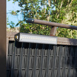 Modern Strip Solar LED Outdoor Wall Light 1-Light