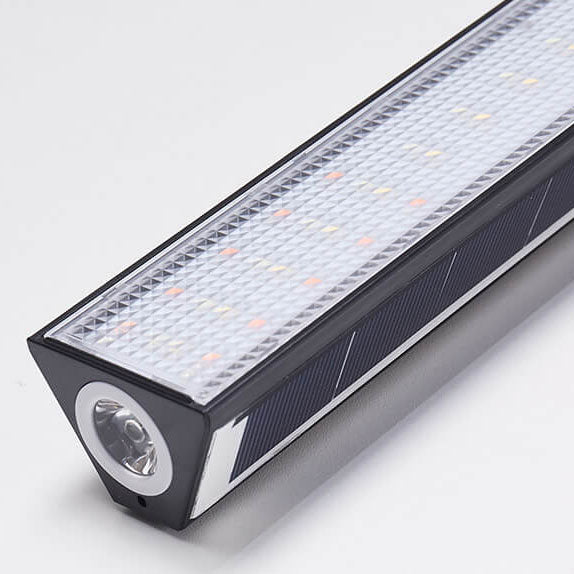Modern Strip Solar LED Outdoor Wall Light 1-Light Lasson Living