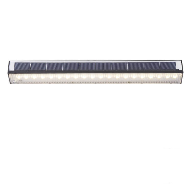 Modern Strip Solar LED Outdoor Wall Light 1-Light Lasson Living