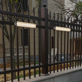 Modern Strip Solar LED Outdoor Wall Light 1-Light