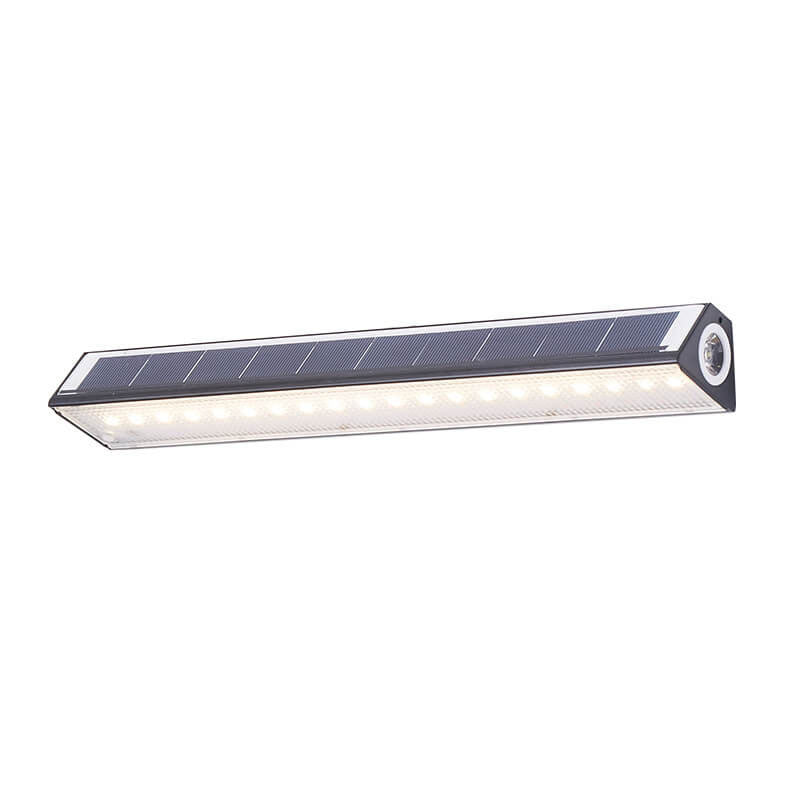 Modern Strip Solar LED Outdoor Wall Light 1-Light Lasson Living