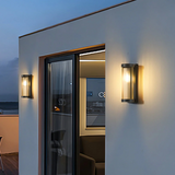 Modern LED Outdoor Wall Light, Waterproof IP65 Garden Wall Lantern, Energy-Efficient Exterior Wall Lights