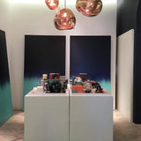 Modern Lava Glass Dome Pendant Light 1-Light