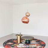 Modern Lava Glass Dome Pendant Light 1-Light