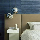 Modern Lava Glass Dome Pendant Light 1-Light