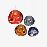 Modern Lava Glass Dome Pendant Light 1-Light