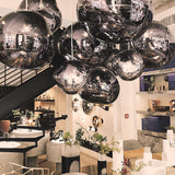 Modern Lava Glass Dome Pendant Light 1-Light