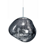 Modern Lava Glass Dome Pendant Light 1-Light