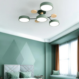 Modern Round LED Ceiling Light Fixture – Energy-Efficient Flush Mount Design for Living Room, Bedroom, or Office