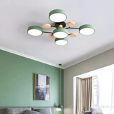 Modern Round LED Ceiling Light Fixture – Energy-Efficient Flush Mount Design for Living Room, Bedroom, or Office