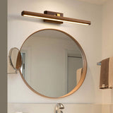 Nordic Walnut Cylinder LED Wall Sconce Lamp 1-Light Lasson Living