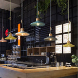 Modern Wood and Cement Scalloped Pendant Light | 1-Light