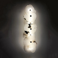 Modern Irregular Marble Wall Sconce LED 1-Light