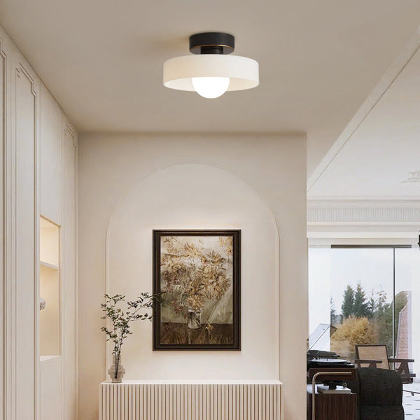 Bauhaus Glass LED Ceiling Light 1-Light – Lasson Living