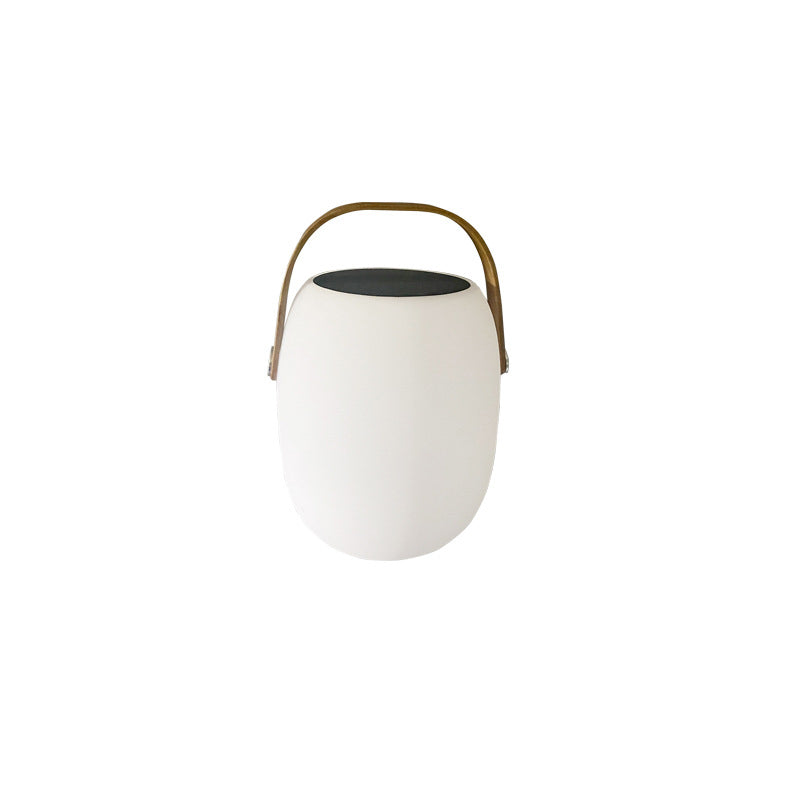Modern Portable Solar LED Outdoor Lantern Light 1-light Lasson Living