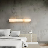 Modern Minimalist Spanish Marble Copper Wall Sconce LED 1-Light