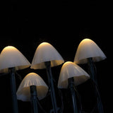 Outdoor Solar LED Mushroom Garden String Lights | Waterproof