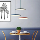 Scandinavian Round Pendant Light LED 1-Light