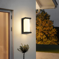 Outdoor Motion Sensor Wall Lamp – Energy-Efficient LED Exterior Wall Light for Gardens and Entrances