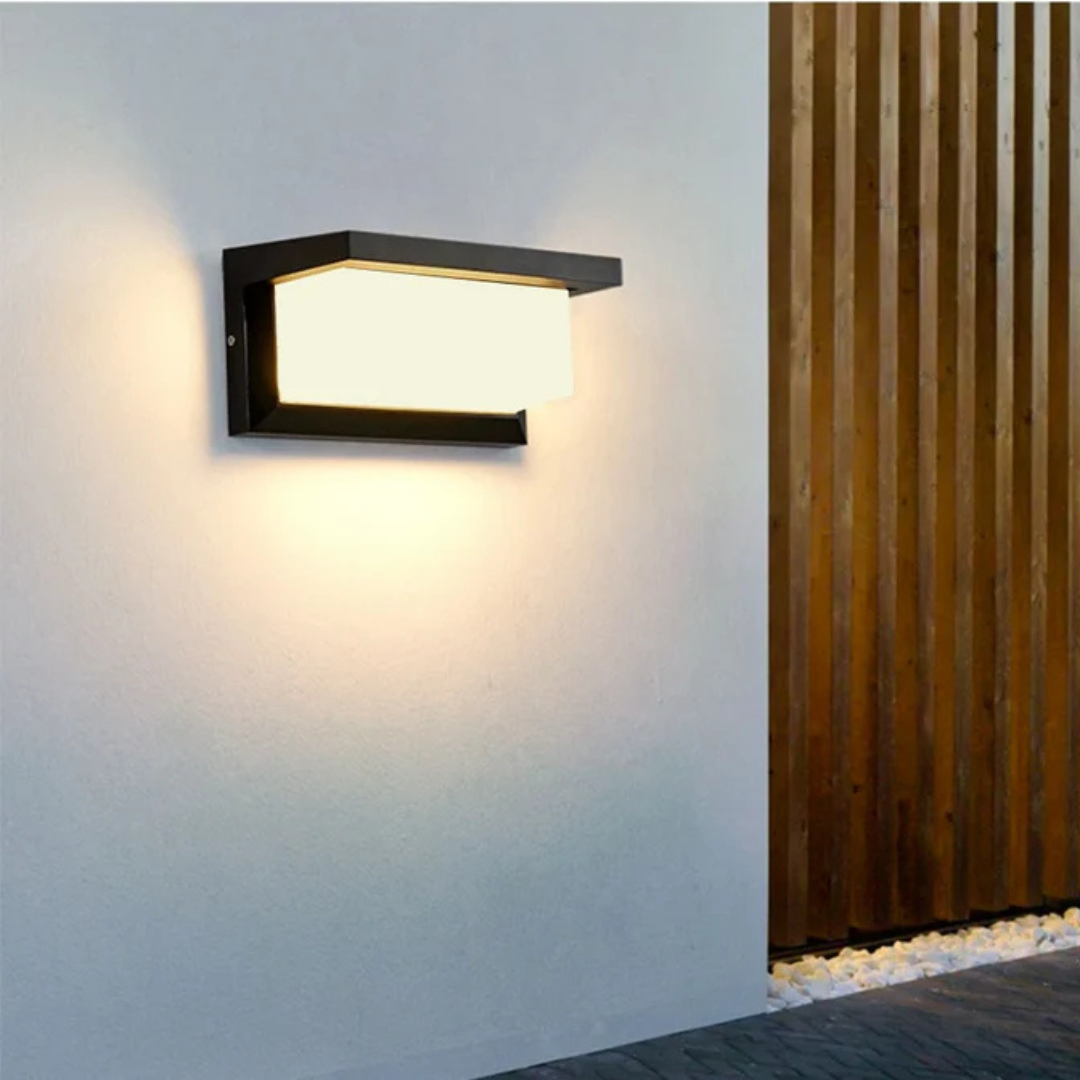 Outdoor Motion Sensor Wall Lamp – Energy-Efficient LED Exterior Wall Light for Gardens and Entrances