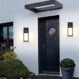 Outdoor Wall Light with Motion Sensor – Waterproof LED Exterior Wall Lantern for Garden and Patio