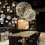 Modern Sphere Stainless Steel LED Pendant Light 1-Light