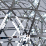 Modern Sphere Stainless Steel LED Pendant Light 1-Light