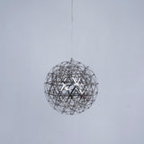 Modern Sphere Stainless Steel LED Pendant Light 1-Light