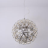 Modern Sphere Stainless Steel LED Pendant Light 1-Light