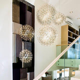 Modern Sphere Stainless Steel LED Pendant Light 1-Light