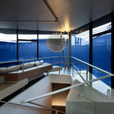 Modern Sphere Stainless Steel LED Pendant Light 1-Light