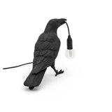 Creative Raven Resin LED Plug-In Table Lamp 1-Light
