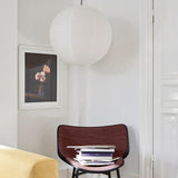 Japanese Washi Paper Globe Pendant Light 1-Light