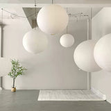 Japanese Washi Paper Globe Pendant Light 1-Light
