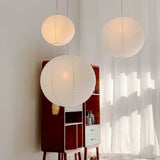Japanese Washi Paper Globe Pendant Light 1-Light