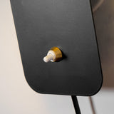 Modern Minimalist Rotatable Cylinder Plug-In Wall Sconce 1-Light