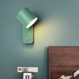 Modern Minimalist Rotatable Cylinder LED Wall Sconce 1-Light