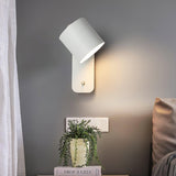 Modern Minimalist Rotatable Cylinder LED Wall Sconce 1-Light