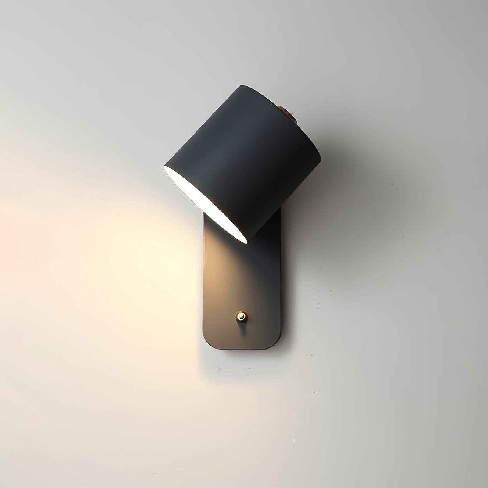Modern Minimalist Rotatable Cylinder LED Wall Sconce 1-Light