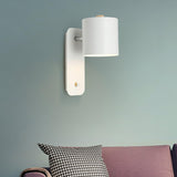 Modern Minimalist Rotatable Cylinder LED Wall Sconce 1-Light