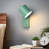 Modern Minimalist Rotatable Cylinder LED Wall Sconce 1-Light