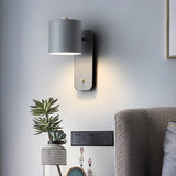 Modern Minimalist Rotatable Cylinder LED Wall Sconce 1-Light