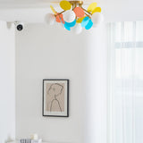 Modern Macaron Globe LED Ceiling Light 1-Light