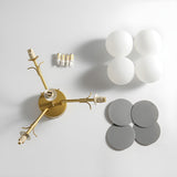 Modern Macaron Globe LED Ceiling Light 1-Light