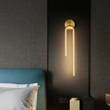 Modern Minimalist Loop LED Wall Sconce 1-Light