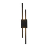 Modern Minimalist Brass Linear Wall Sconce LED 1-Light