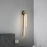 Modern Minimalist Loop LED Wall Sconce 1-Light