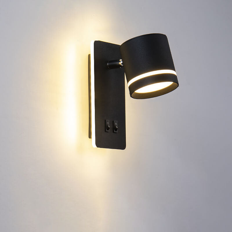 Nordic Minimalist Square Rotatable LED Wall Sconce | 1-Light
