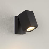Modern Square Adjustable LED Outdoor Wall Sconce 1-Light